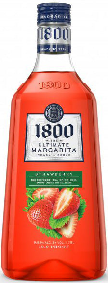 1800 ULTIMATE STRAWBERRY MARG RTD (PET) Supply