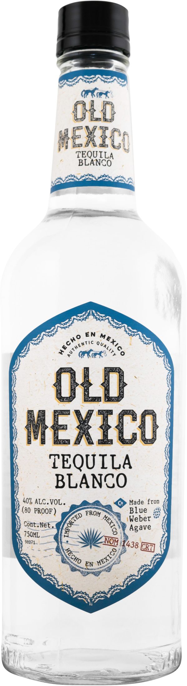 80 OLD MEXICO BLANCO TEQUILA Supply