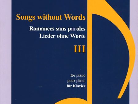 Lieder Ohne Worte Iii For Discount