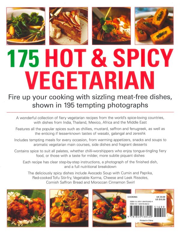 175 Hot & Spicy Vegetarian on Sale